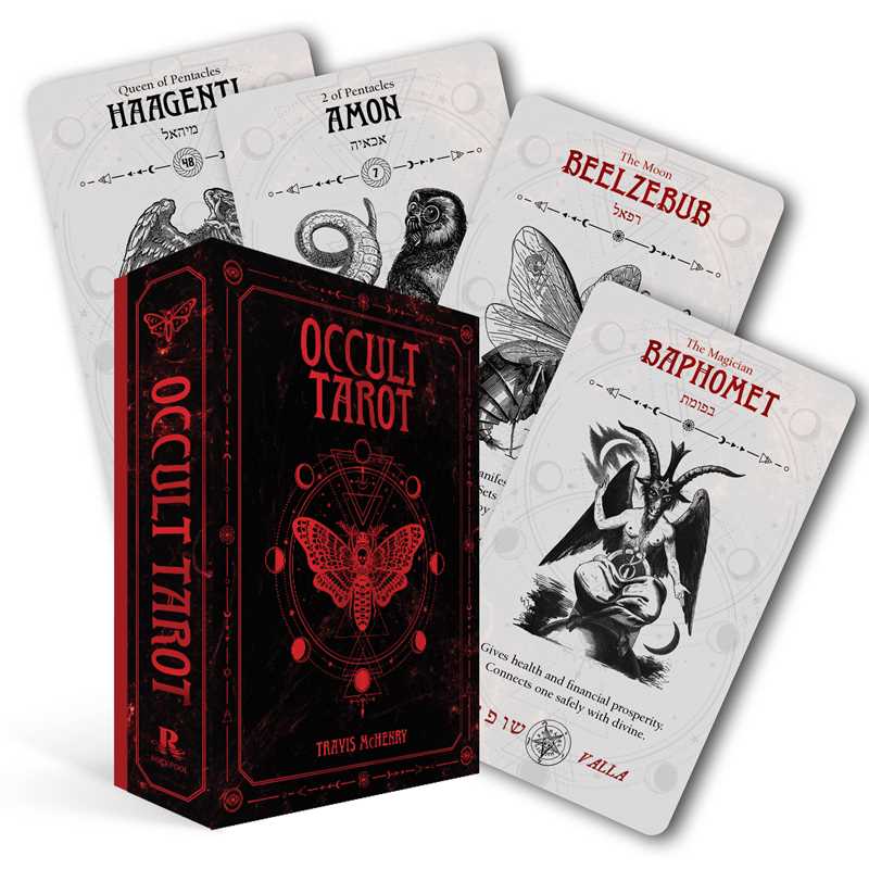 Occult Tarot by Travis McHenry: Flashcards; 78 pages / English