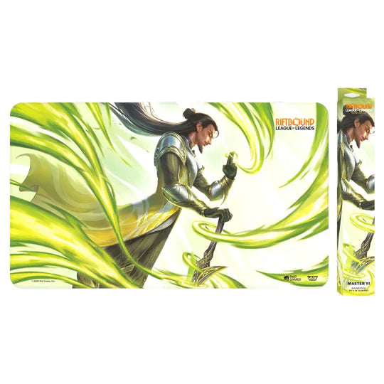 Riftbound: League of Legends Unleashed Playmat - Master Yi, Wuju Master