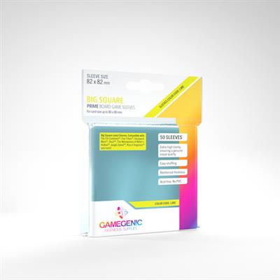 Prime SLEEVES: BIG SQUARE (82 x 82 MM)