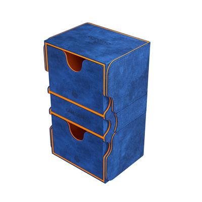 Gamegenic Stronghold 200+ XL Convertible Deck Box- Blue/Orange Exclusive