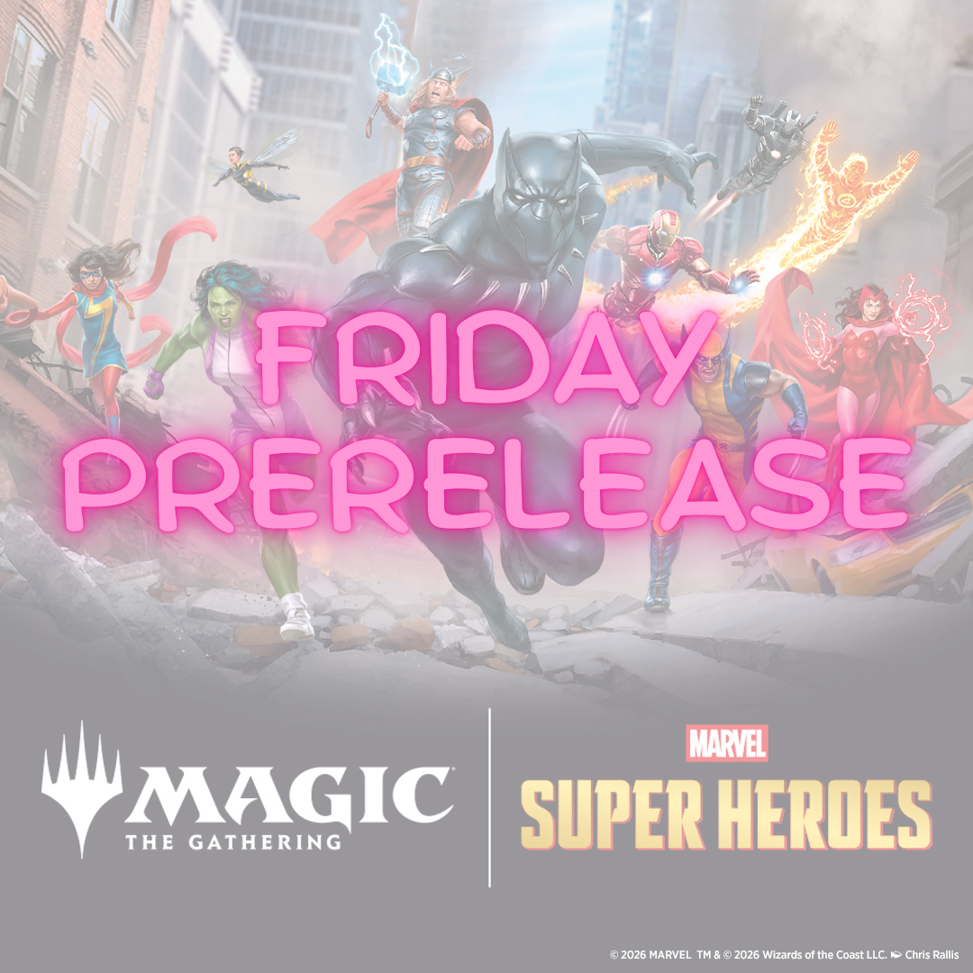 Friday Marvel Super Heroes Prerelease