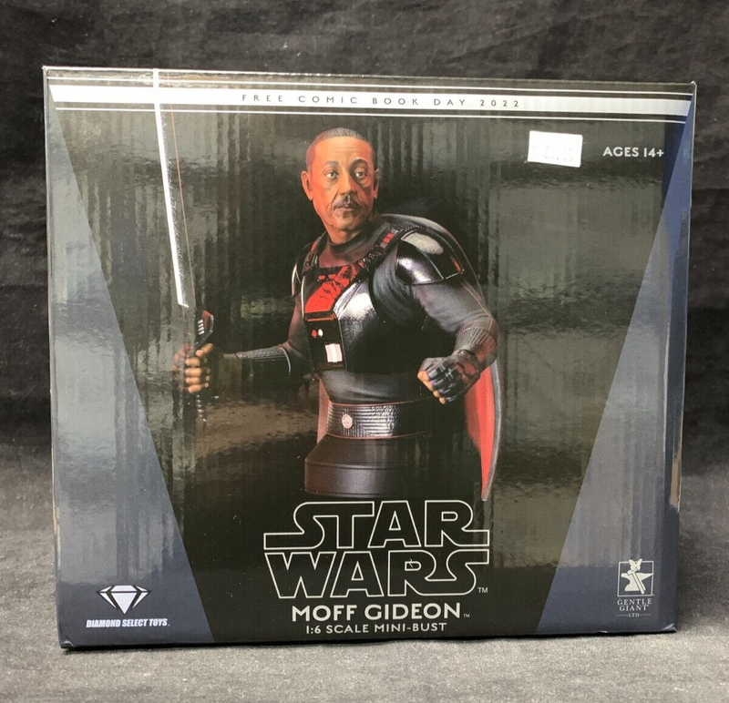 Moff Gideon 1:6 Mini Bust - Diamond Select - FCBD 2022 - 959/3000 NEW & SEALED