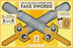 Let's hit each other with fake swords