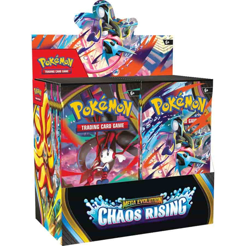 POKEMON TCG: MEGA EVOLUTION CHAOS RISING BOOSTER PACK 5 Per Person Max