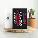 Not a Mimic Greeting Card
