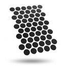 Green Stuff World: Round Magnetic Sheet SELF-ADHESIVE - 25mm