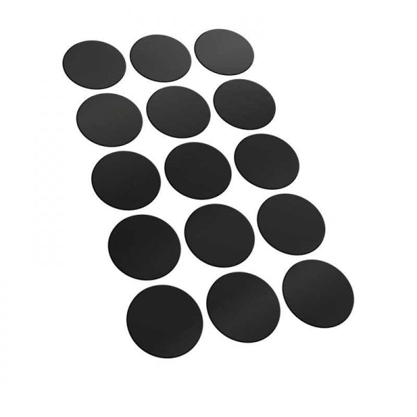 Green Stuff World: Round Magnetic Sheet SELF-ADHESIVE - 50mm
