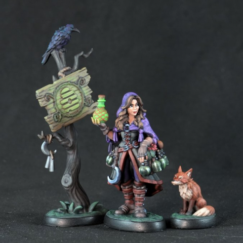 Reaper Miniatures: Elowyn the Nettlewitch