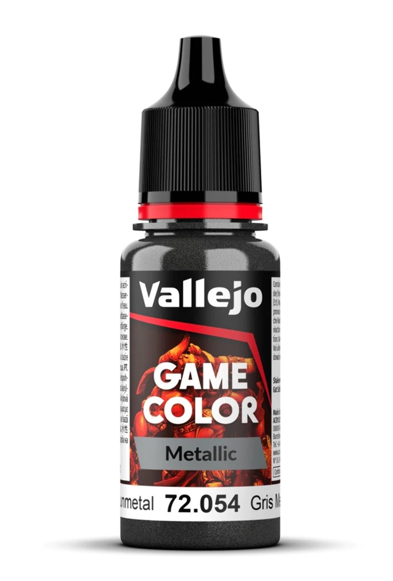 Vallejo Game Color: Dark Gunmetal