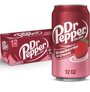 Dr Pepper Strawberry Soda 12 fl. oz. cans