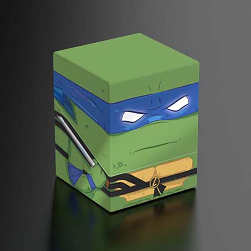 ULTIMATE GUARD: SQUAROES DECK CASE 100 BOULDER: TEENAGE MUTANT NINJA TURTLES ACTION MODE LEONARDO