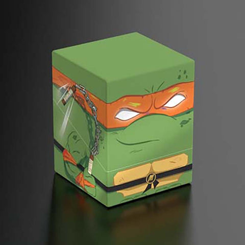 ULTIMATE GUARD: SQUAROES DECK CASE 100 BOULDER: TEENAGE MUTANT NINJA TURTLES ACTION MODE MICHELANGELO