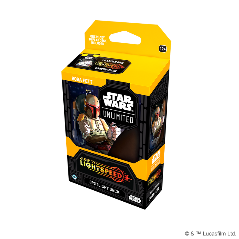 Star Wars: Unlimited - Jump to Lightspeed Spotlight Deck - Boba Fett