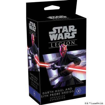 STAR WARS: LEGION - DARTH MAUL AND SITH PROBE DROIDS OPERATIVE