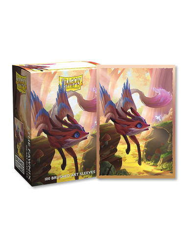 Dragon Shield 100 Count Box Brushed Art Sleeve - The Fawnix