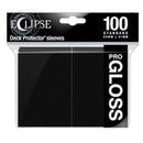 ULTRA PRO: ECLIPSE GLOSS STANDARD SLEEVES: JET BLACK