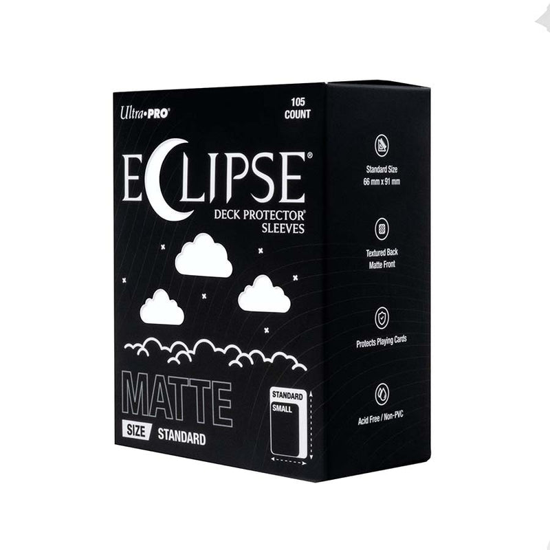 ULTRA PRO: ECLIPSE SLEEVES: STANDARD MATTE DECK PROTECTORS: ARCTIC WHITE