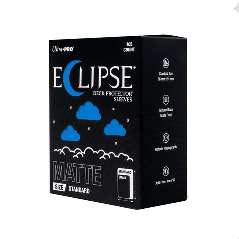 ULTRA PRO: ECLIPSE SLEEVES: STANDARD MATTE DECK PROTECTORS: PACIFIC BLUE