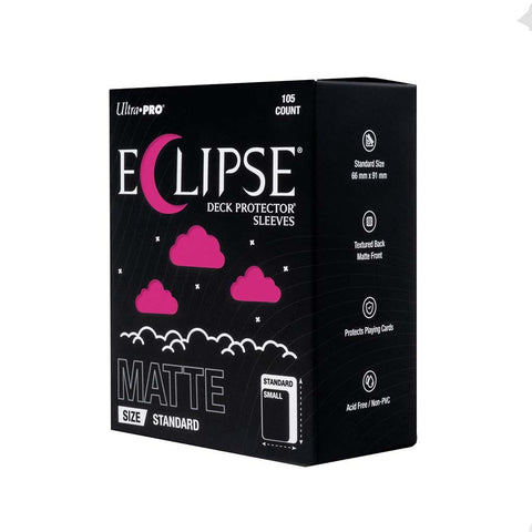 ULTRA PRO: ECLIPSE SLEEVES: STANDARD MATTE DECK PROTECTORS: HOT PINK