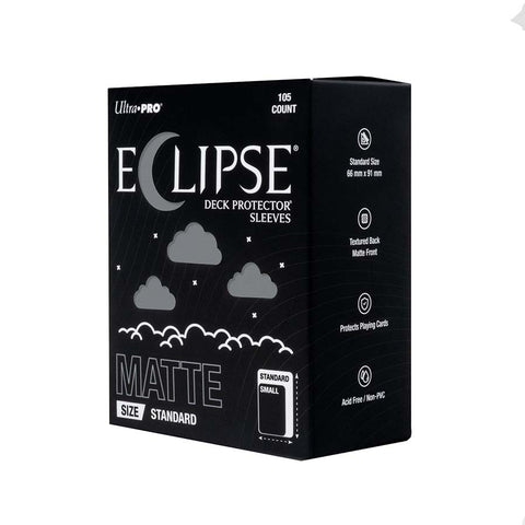ULTRA PRO: ECLIPSE SLEEVES: STANDARD MATTE DECK PROTECTORS: SMOKE GREY