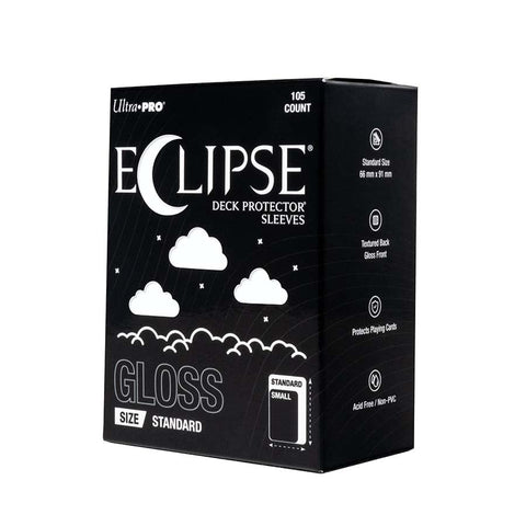 ULTRA PRO: ECLIPSE SLEEVES: STANDARD GLOSS DECK PROTECTORS: ARCTIC WHITE