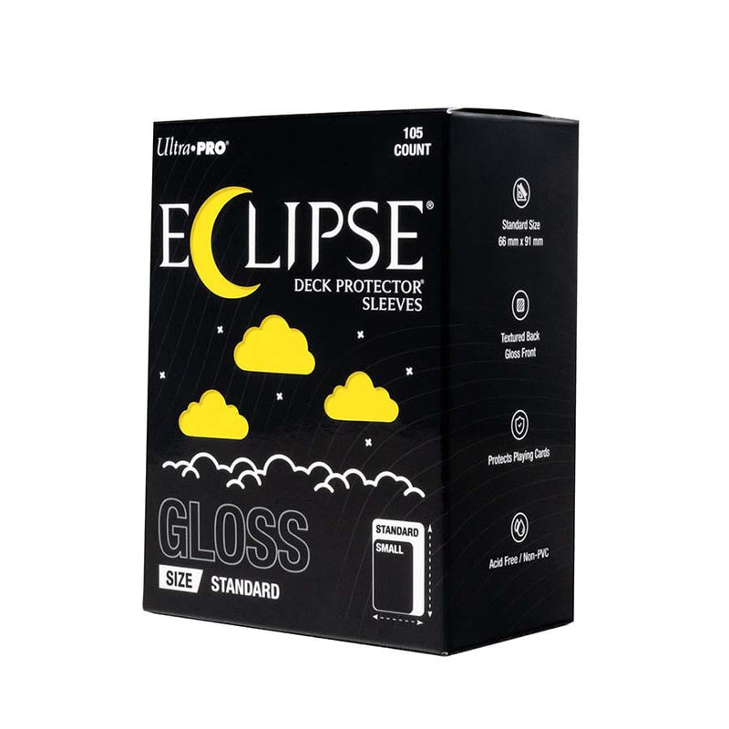 ULTRA PRO: ECLIPSE SLEEVES: STANDARD GLOSS DECK PROTECTORS: LEMON YELLOW