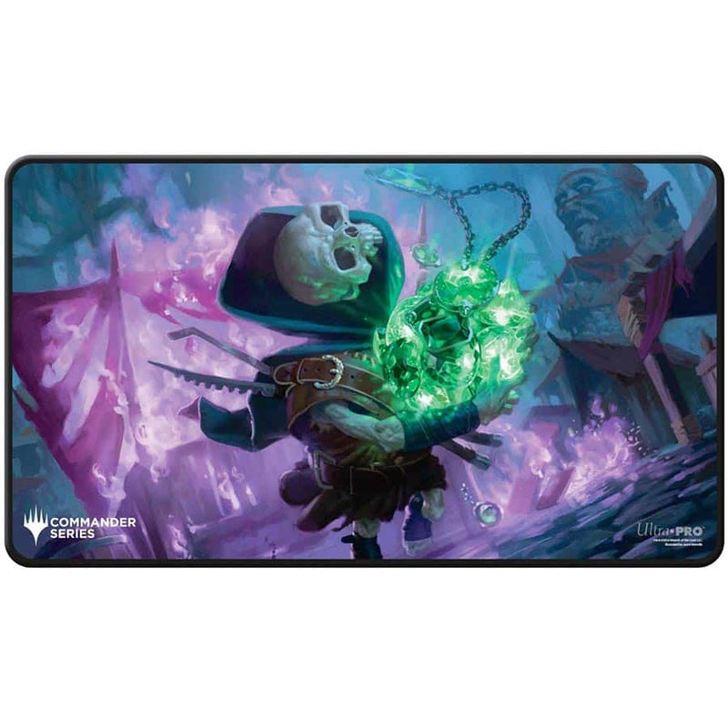 ULTRA PRO: MAGIC THE GATHERING: COMMANDER SERIES (Q4 2024 SHARD): BLACK STITCHED PLAYMAT: TINY BONES (FAN VOTE)
