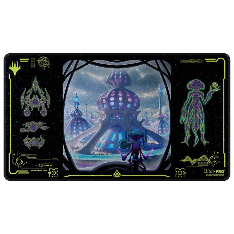 ULTRA PRO: MAGIC THE GATHERING: EDGE OF ETERNITIES: UTHROS (TITANIC GODCORE) HOLOFOIL PLAYMAT