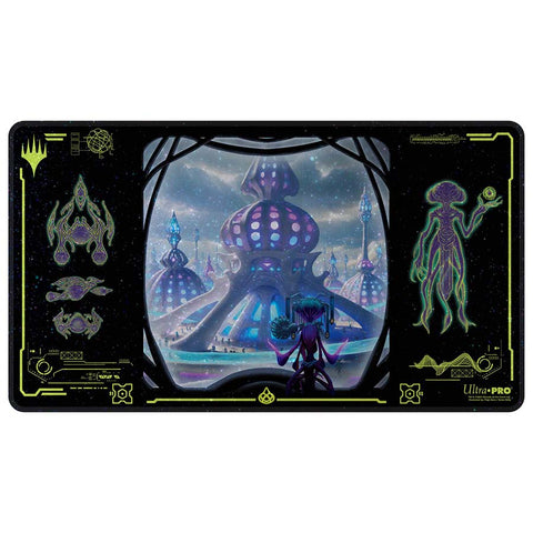 ULTRA PRO: MAGIC THE GATHERING: EDGE OF ETERNITIES: UTHROS (TITANIC GODCORE) HOLOFOIL PLAYMAT
