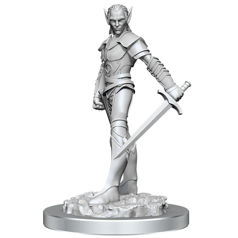 D&D Drow Fighters Unpainted Miniature