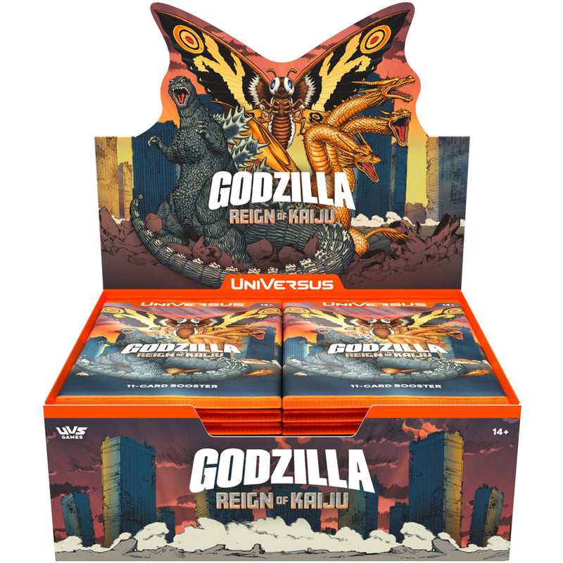 UNIVERSUS CCG: GODZILLA: REIGN OF KAIJU: BOOSTER DISPLAY (24CT)