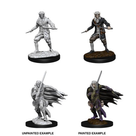 PATHFINDER: DEEP CUTS UNPAINTED MINIATURES -W10-MALE ELF ROGUE