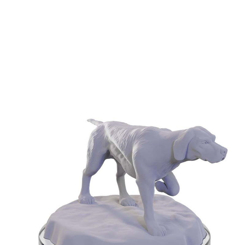 WIZKIDS DEEP CUTS UNPAINTED MINIATURES: W22 DOG COMPANIONS