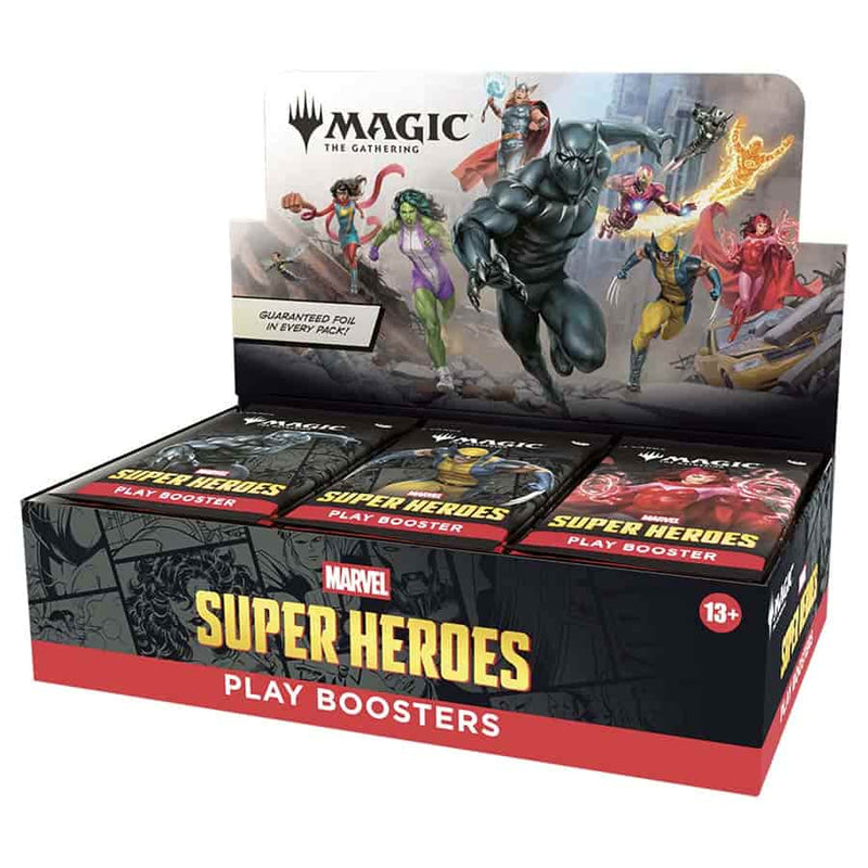 MAGIC THE GATHERING: MSH MARVEL SUPER HEROES PLAY BOOSTER BOX