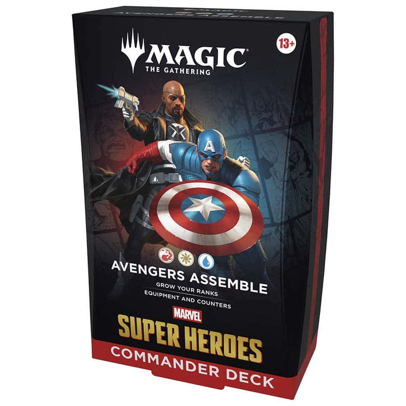 MAGIC THE GATHERING: MSH MARVEL SUPER HEROES COMMANDER DECK