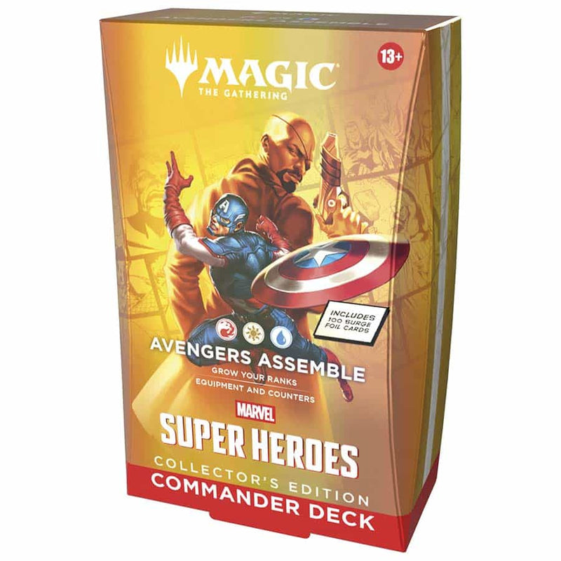 MAGIC THE GATHERING: MSH MARVEL SUPER HEROES COMMANDER DECK (COLLECTOR)