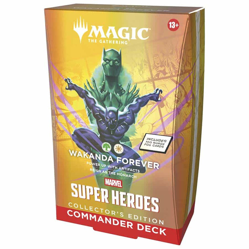 MAGIC THE GATHERING: MSH MARVEL SUPER HEROES COMMANDER DECK (COLLECTOR)
