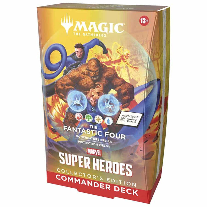 MAGIC THE GATHERING: MSH MARVEL SUPER HEROES COMMANDER DECK (COLLECTOR)