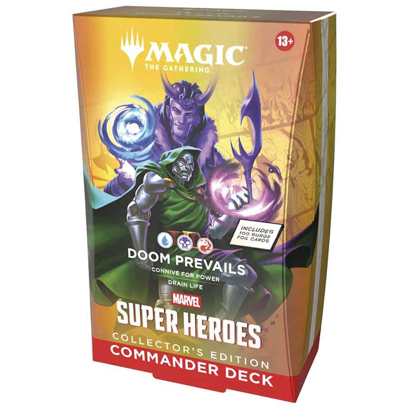 MAGIC THE GATHERING: MSH MARVEL SUPER HEROES COMMANDER DECK (COLLECTOR)