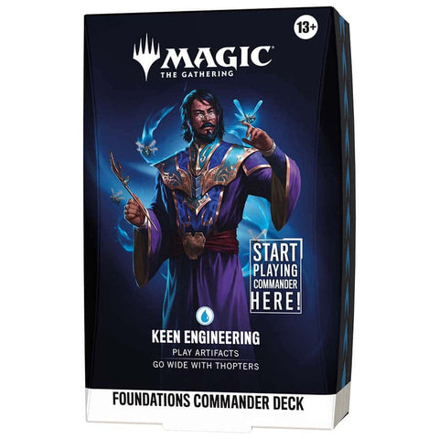 MAGIC THE GATHERING: FDN FOUNDATIONS COMMANDER DECK KEEN ENGINEERING