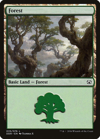 Forest (35) [Duel Decks: Nissa vs. Ob Nixilis]