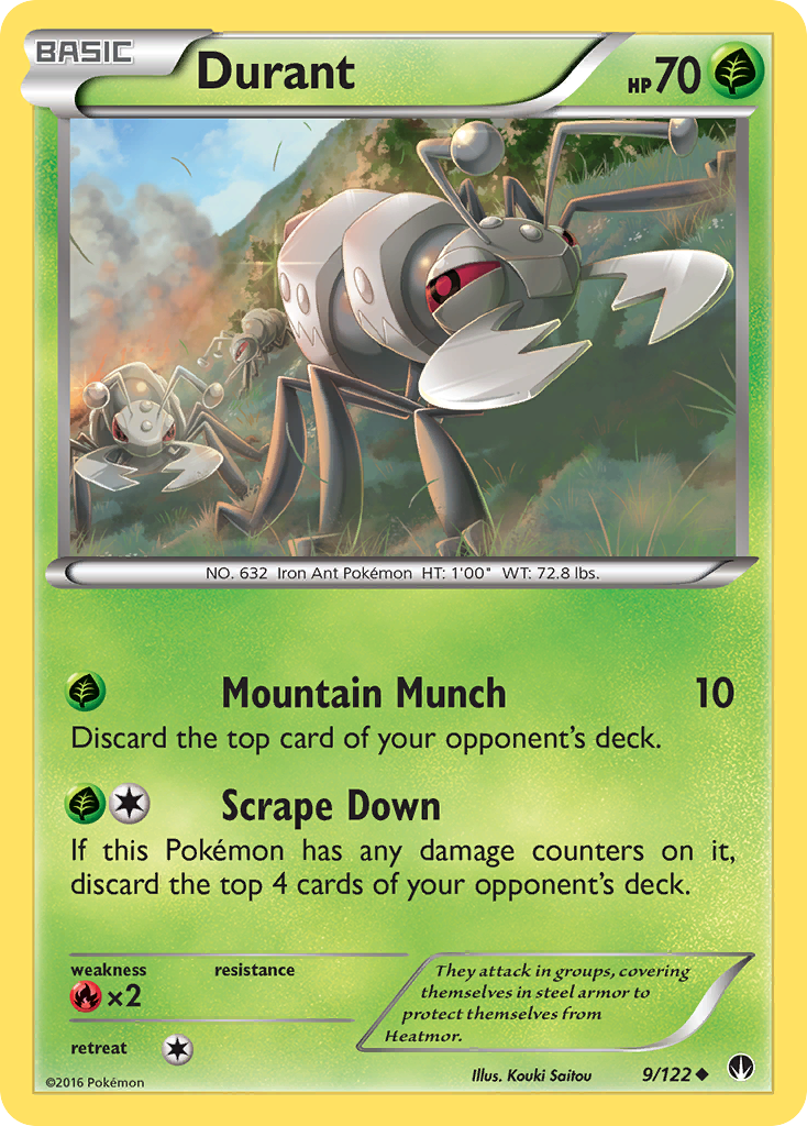 Durant (9/122) [XY: BREAKpoint]