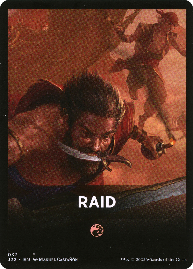 Raid Theme Card [Jumpstart 2022 Front Cards]