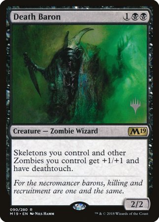 Death Baron [Core Set 2019 Promos]