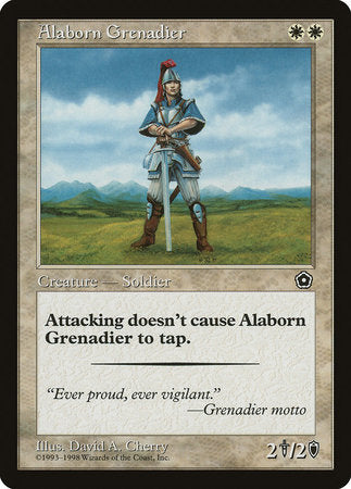 Alaborn Grenadier [Portal Second Age]