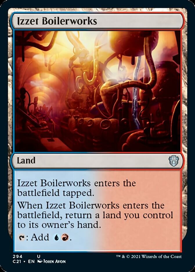 Izzet Boilerworks [Commander 2021]