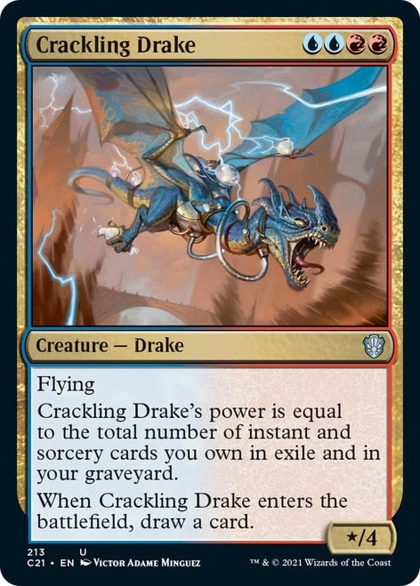 Crackling Drake [Commander 2021]