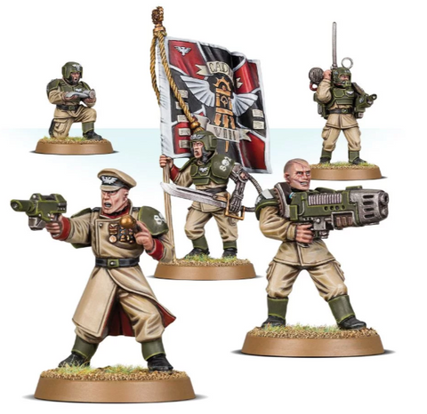 Cadian Command Squad