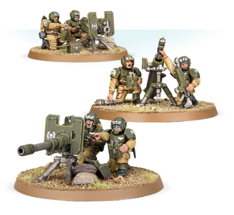 Astra Militarum Cadian Heavy Weapons Squad