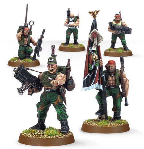 Catachan Command Squad